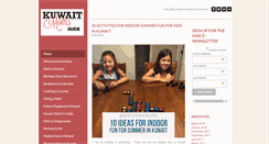 Desktop Screenshot of kuwaitmomsguide.com